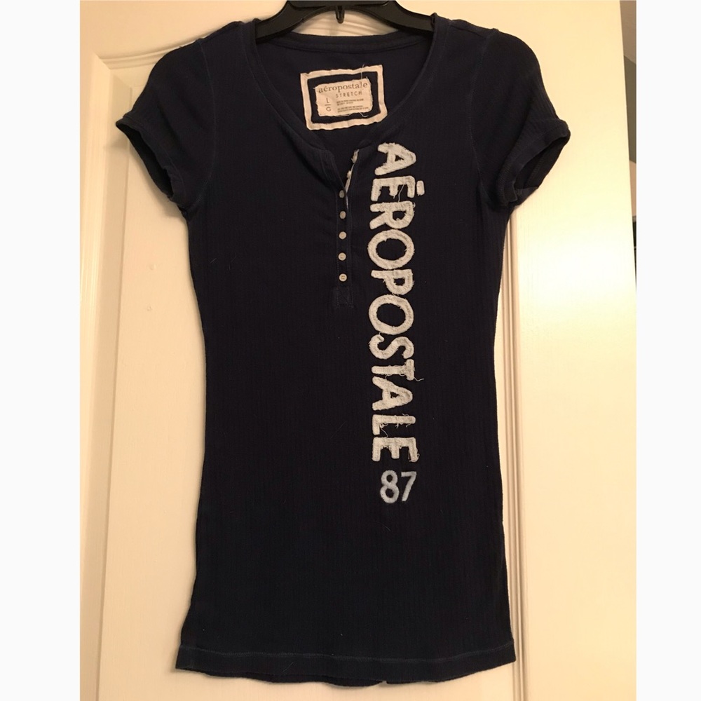 Navy Blue Aeropostale shirt